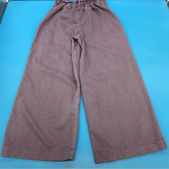 Young Fabulous & Broke Women’s Wide Leg Cropped Bohomenian Pants Size Small - Picture 2 of 5